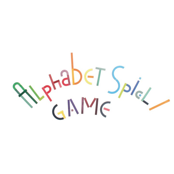 Juego de letras de madera