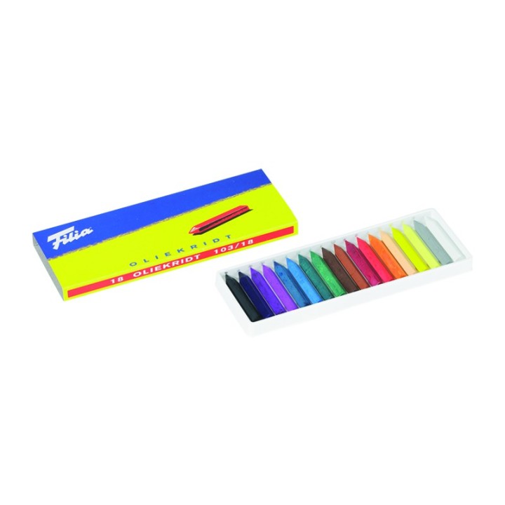 Pastel al óleo 18 colores