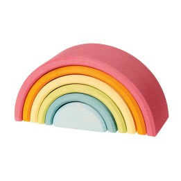 Arco iris waldorf mediano pastel