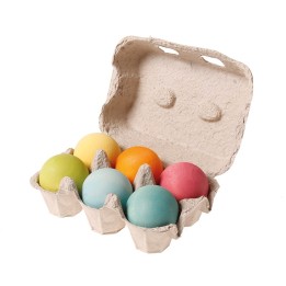 Bolas de madera pastel