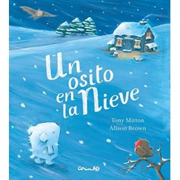 Un osito en la nieve