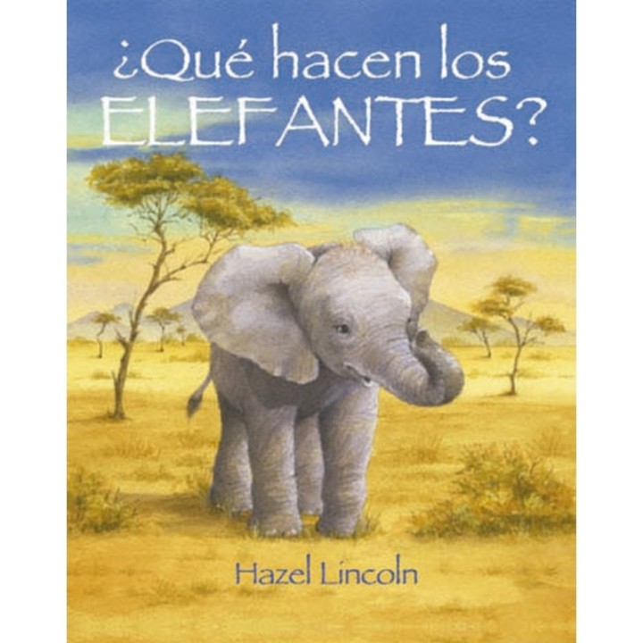¿Qué hacen los elefantes?