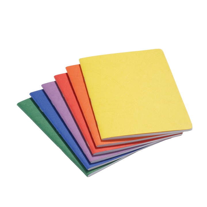 Cuaderno vertical pequeño con hoja de seda