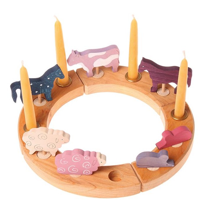 Figura de madera caballo