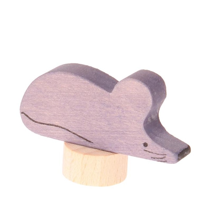 Figura de madera ratón
