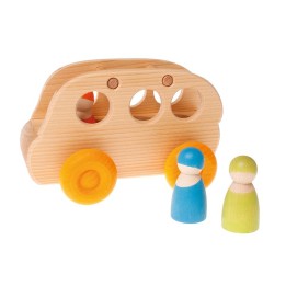 Autobús de madera grimms