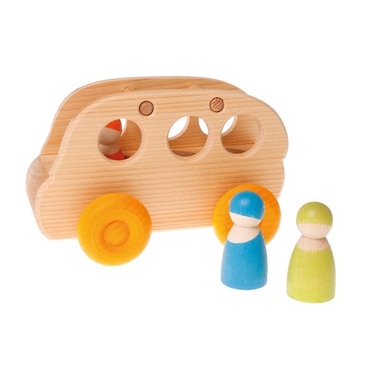 Autobús de madera grimms