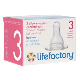 Tetina 6 + meses lifefactory