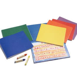 Cuaderno apaisado pequeño con hoja de seda