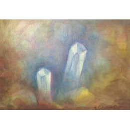 Postal - entre cristales