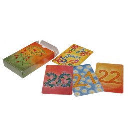 Tarjetas con números suplementario grimms