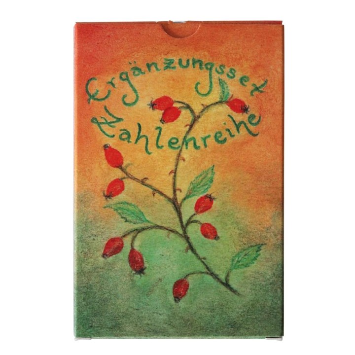 Tarjetas con números suplementario grimms