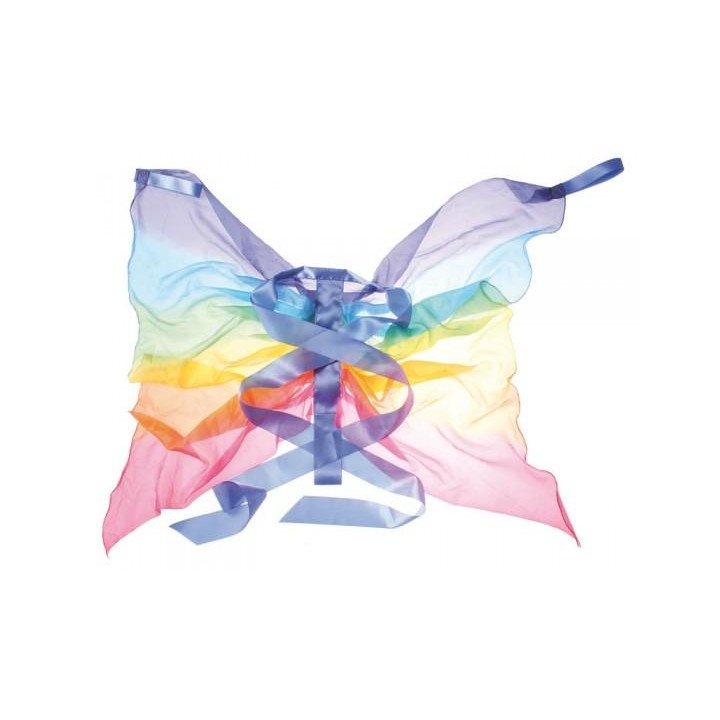 Alas de mariposa arcoiris sarahs silk