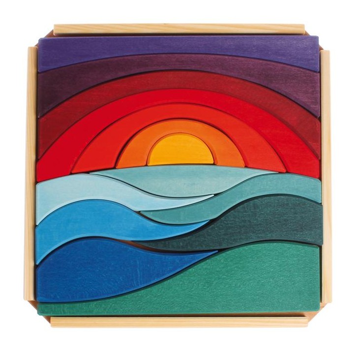 Puzzle de madera paisaje Grimm's