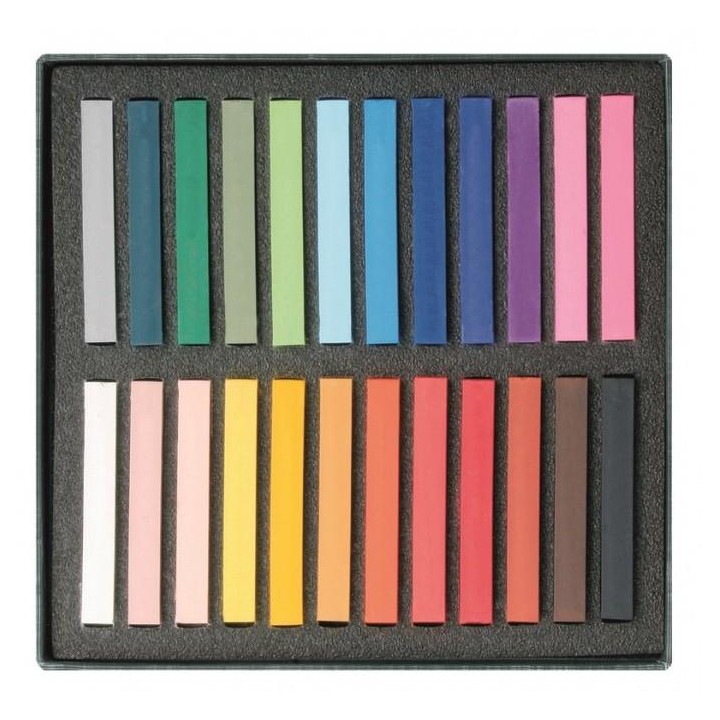 Barras de pastel Polycrayons 24