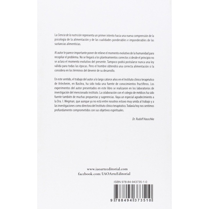 La Ciencia de la nutrición