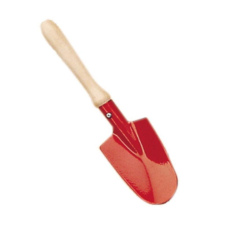 Pala de metal roja