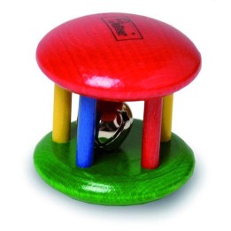 Sonajero de madera rodari