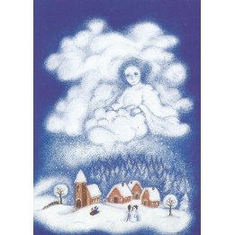 Postal - Madre nieve