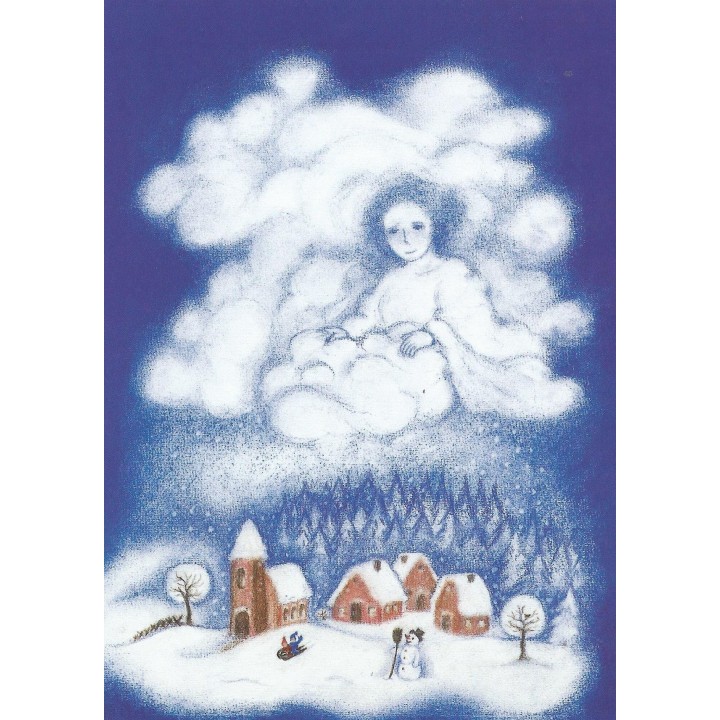 Postal - Madre nieve