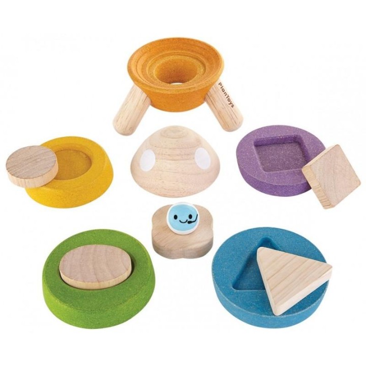 Cohete apilable Plantoys