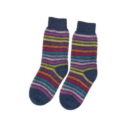Calcetines de lana arco iris