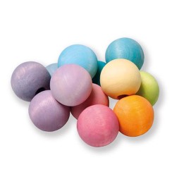 Mordedor bolitas pastel
