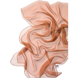 Chal de seda chiffon -
