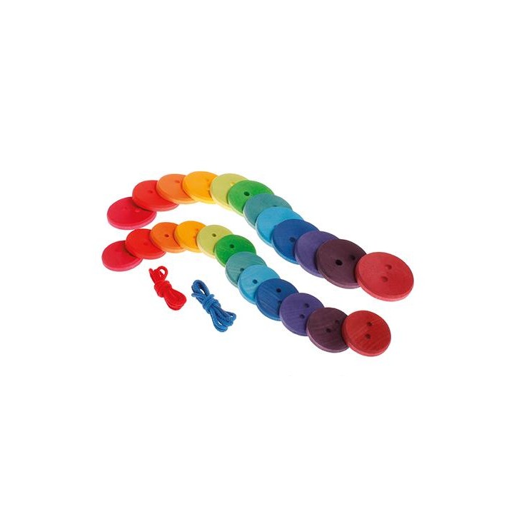 Botones arco iris Grimm's
