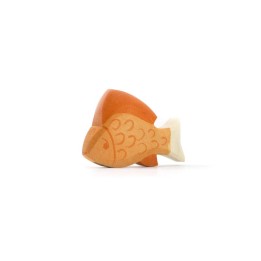 Pez de madera amarillo