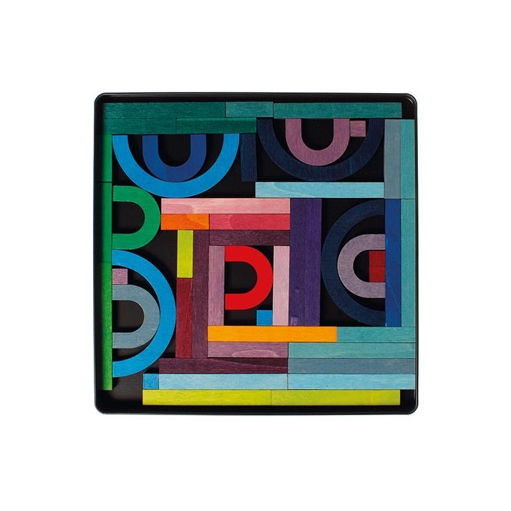 Juego de letras de madera