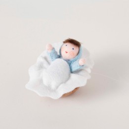 Bebe nuez azul