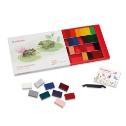 Bloques de cera 32 colores Stockmar