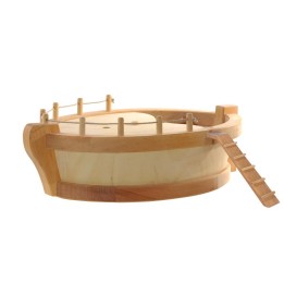 Barco con escalera