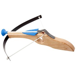 Ballesta de madera.