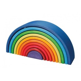 Arcoiris de madera Atardecer
