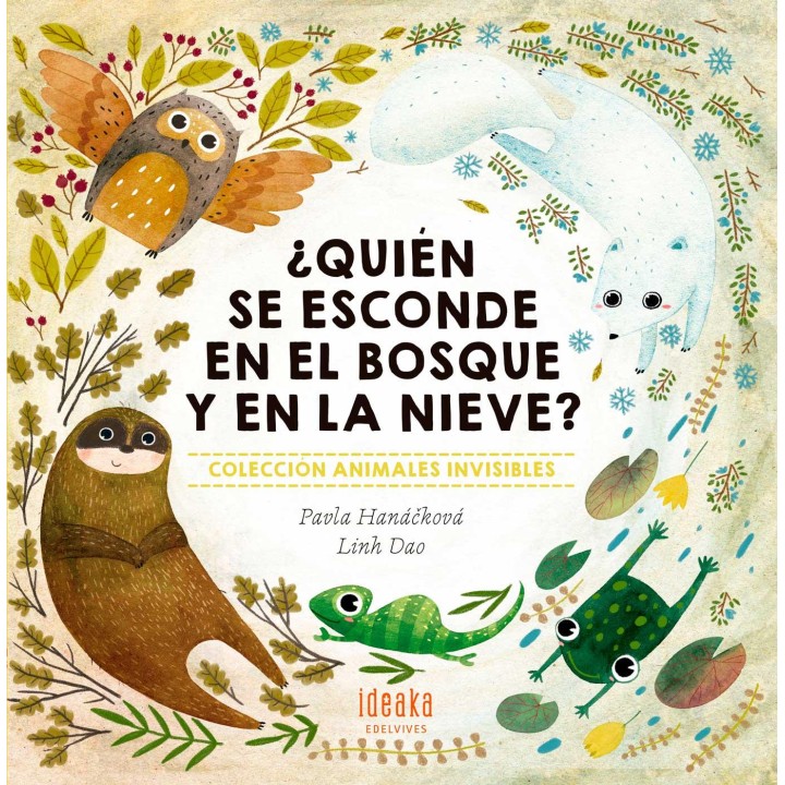 Quien se esconde en el bosque y en la nieve