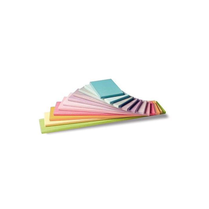 Tablones pastel para Arco Iris Waldorf Grimms