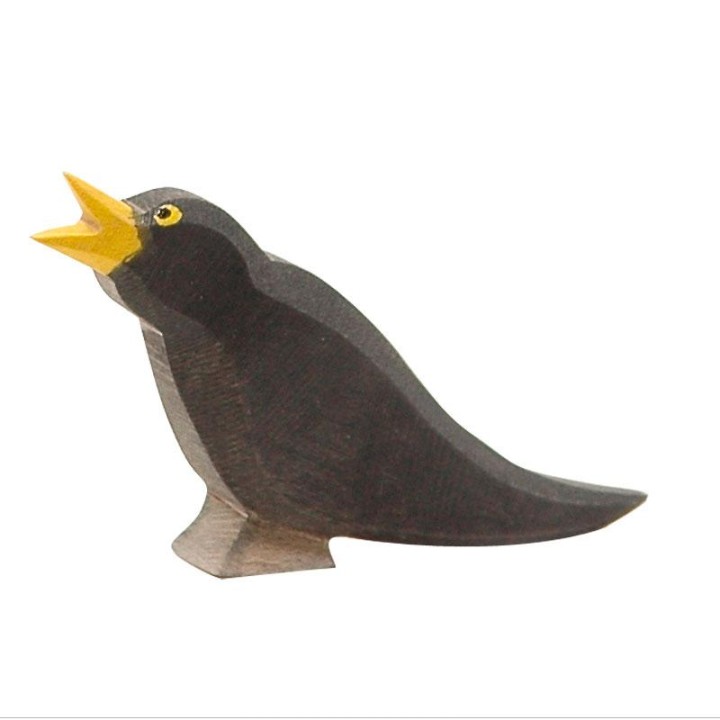 Mirlo de madera