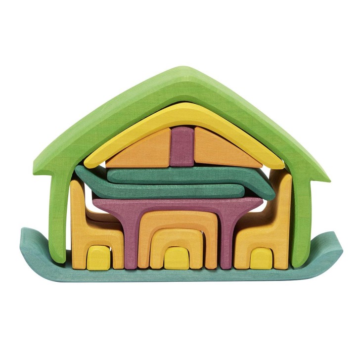 Casita de madera