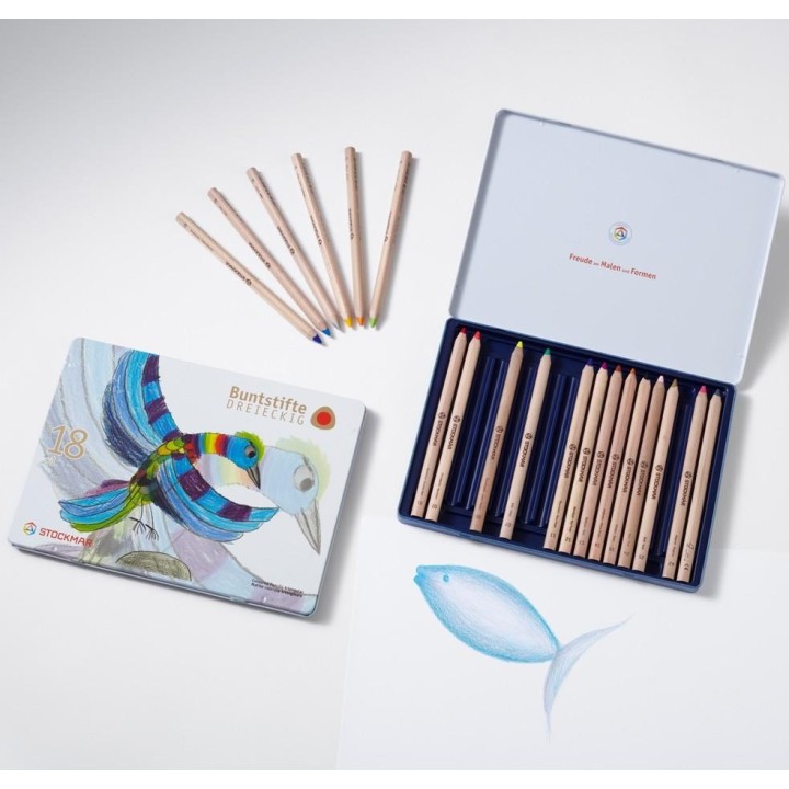 Set de pintura y dibujo stockmar