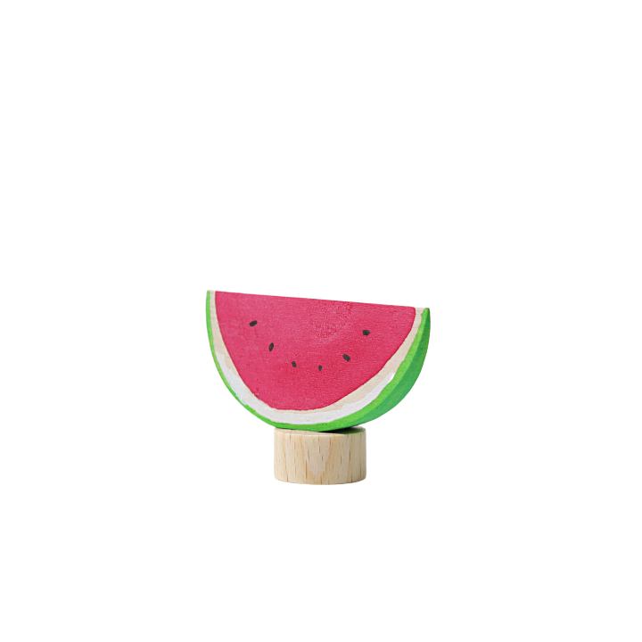 Figura de madera sandia