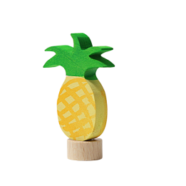 Figura de madera piña