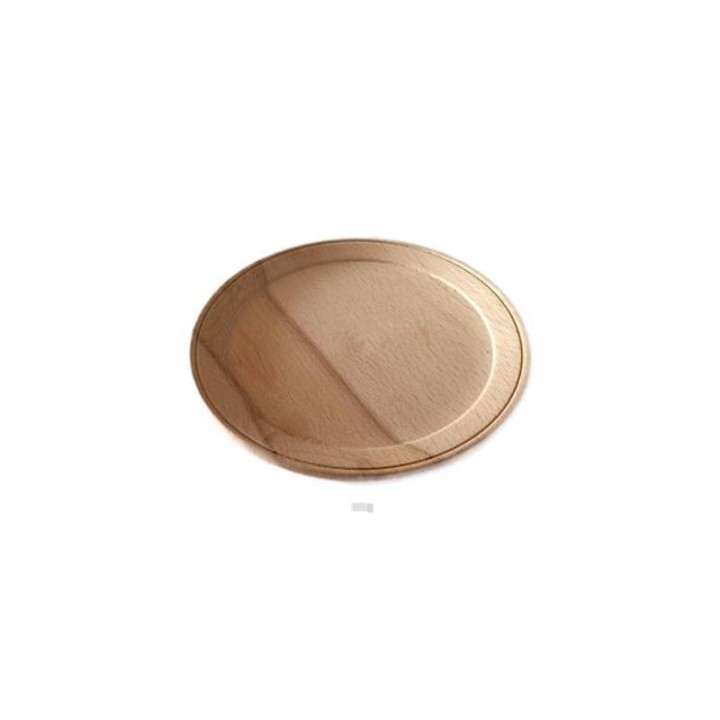 Plato de madera de haya