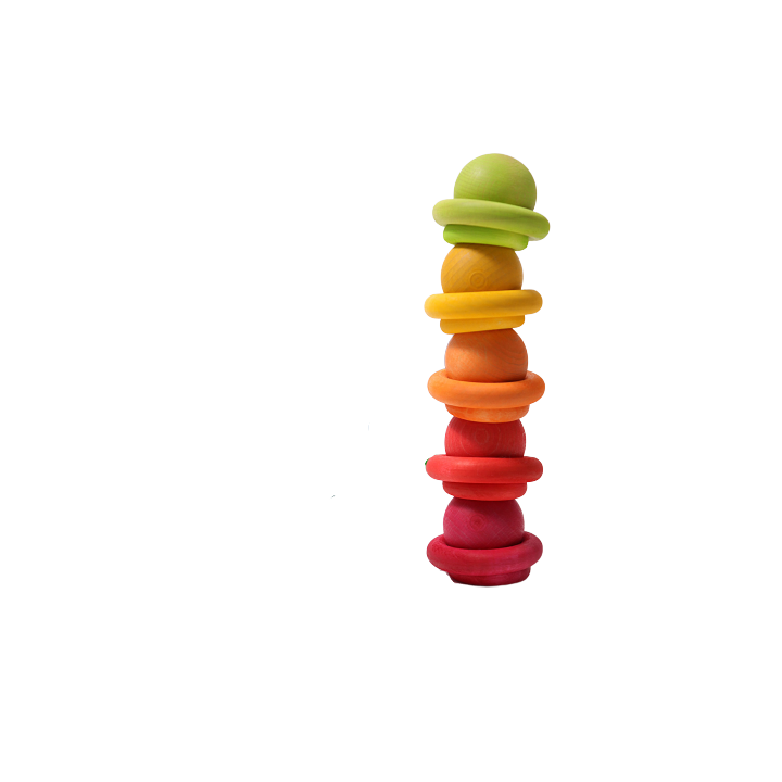 Bolas pequeñas arco iris Grimm's