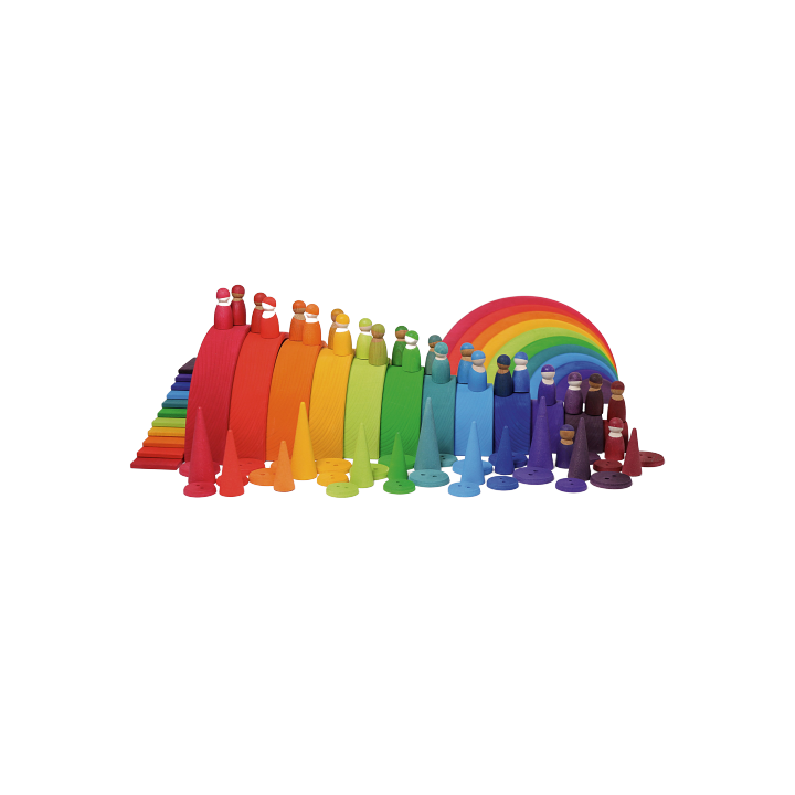 Tablones Arco Iris Waldorf Grimms