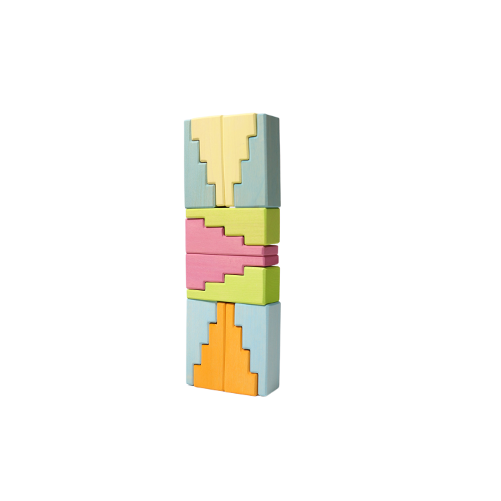 Bloques en escalera pastel Grimm's