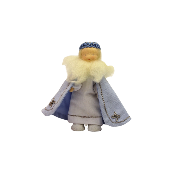 Muñeco waldorf rey del invierno