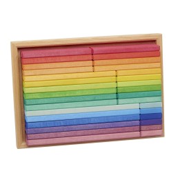Caja de construcción arco iris