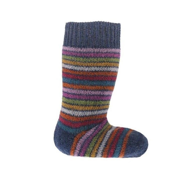 Calcetines de lana arco iris